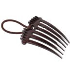 Ponytail Comb with Elastic Loop - (1 Pc) - Image 5