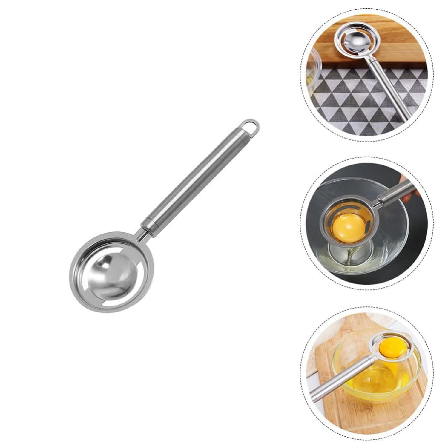 kitchen tools Egg Yolk White Separator Stainless Steel Egg White Separator Tools
