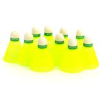 Konex Premium Plastic Badminton Shuttlecock Set (10 Pcs) - Image 4
