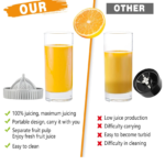 Ritu Hand Operated Compact Manual Juicer (Multicolor / 1 Pc) - Image 2