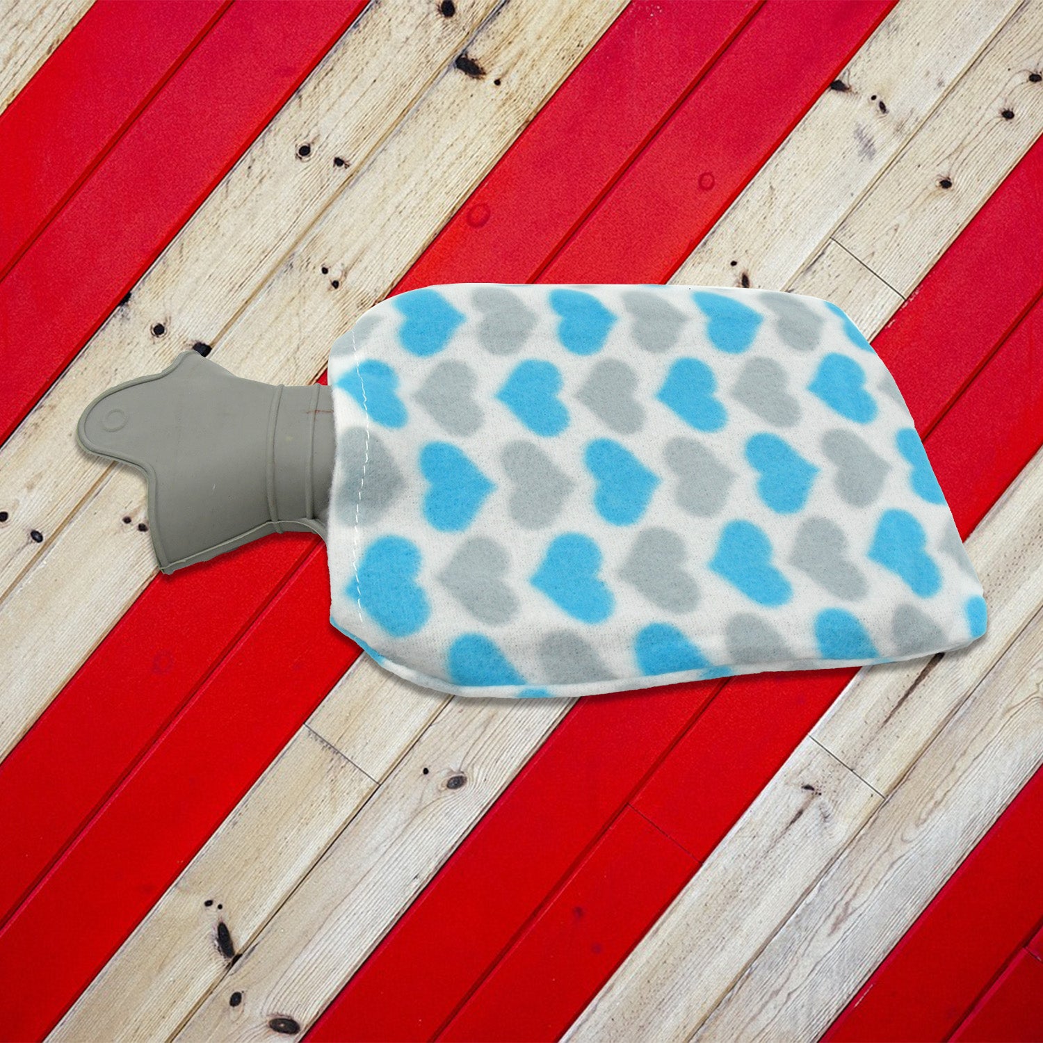 Hot Water Bag with Cover for Pain Relief & Cramps, Leak-Proof Therapy Bottle (1 Pc)