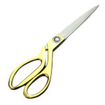 Gold Plated Professional Cloth Cutting Scissor - Image 3
