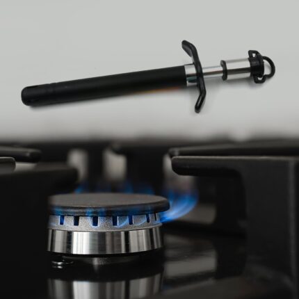 Stainless Steel Kitchen Gas Lighter - Long-Lasting Stoves & Restaurants (1pc)