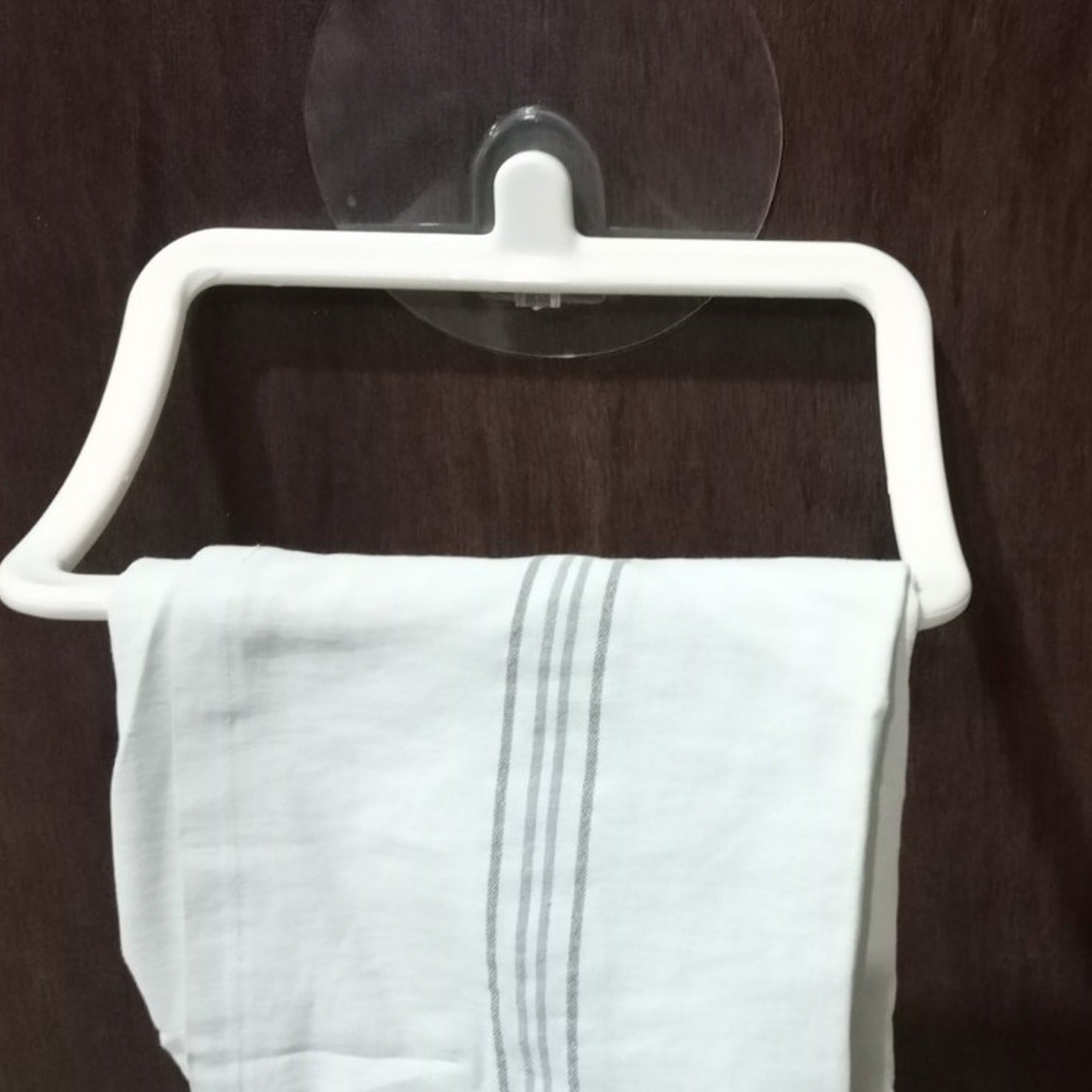 Multi-Purpose Self Adhesive Wall Mounted Hand Towel Holder/Hanger – Strong Sticker