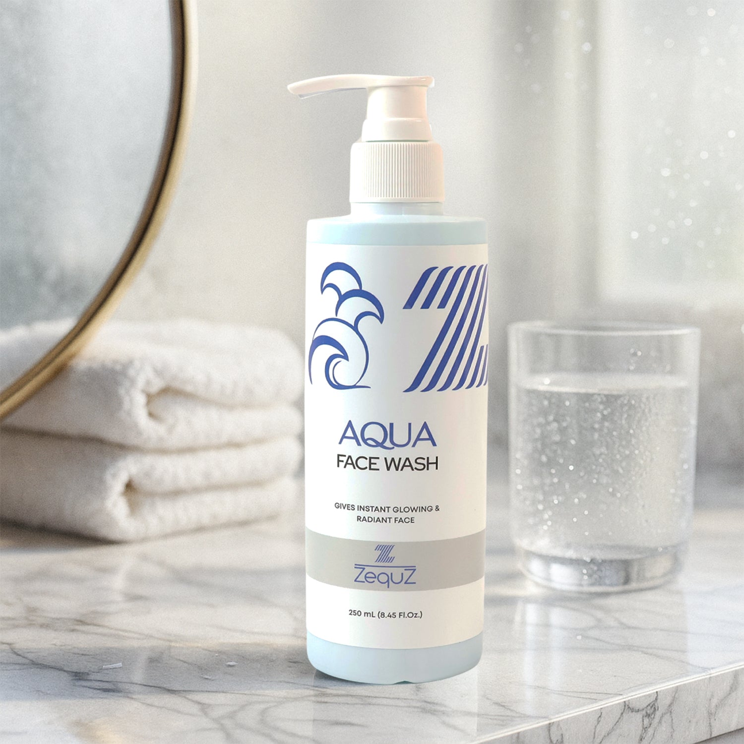 Zequz Hydrating Aqua Face Wash - (1 Pc / 250 ML)