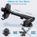 Adjustable Car Mobile Holder - (1 Pc) - Image 3